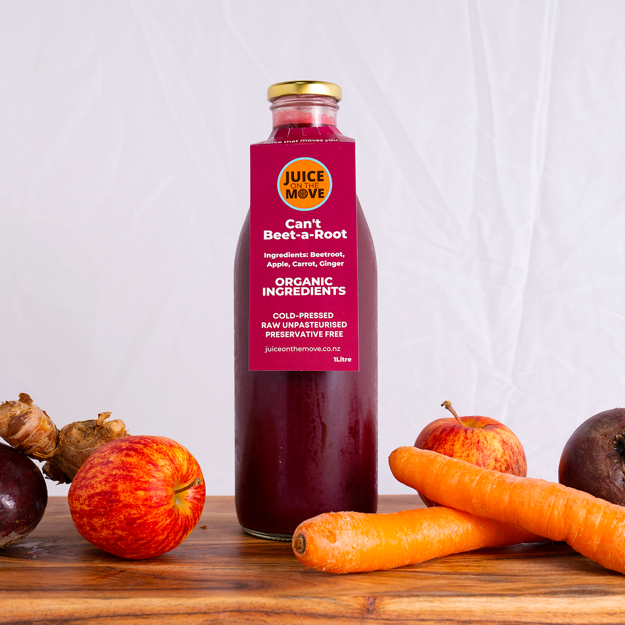 Beet Root Beetroot Pomegranate Juice Can't Beet-a-Root (1Litre)